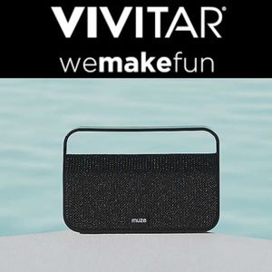 🆕🔊 MUZE Portable Bluetooth Speaker VIVITAR BLK
